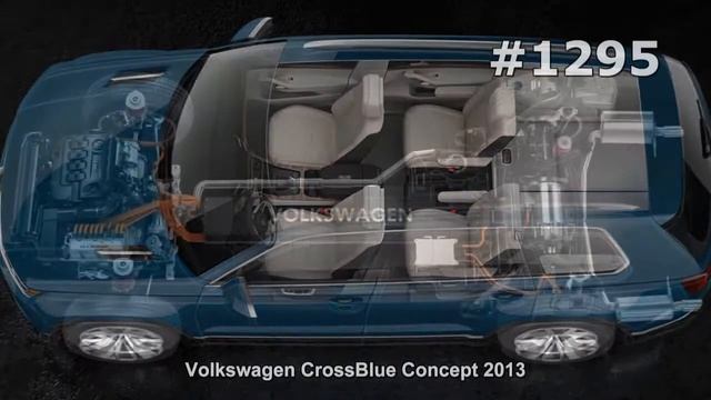 #1295. Volkswagen CrossBlue Concept 2013 (Концепт и тюнинг) смотреть онлайн