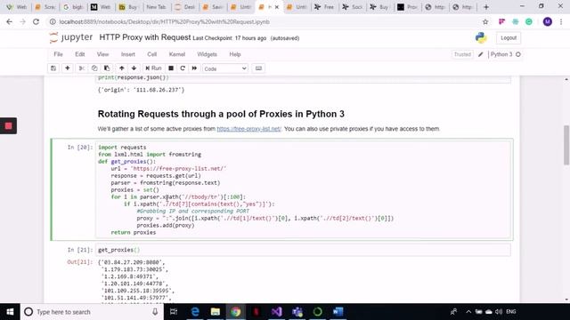 How to Use HTTP Proxy with Request Module in Python смотреть онлайн