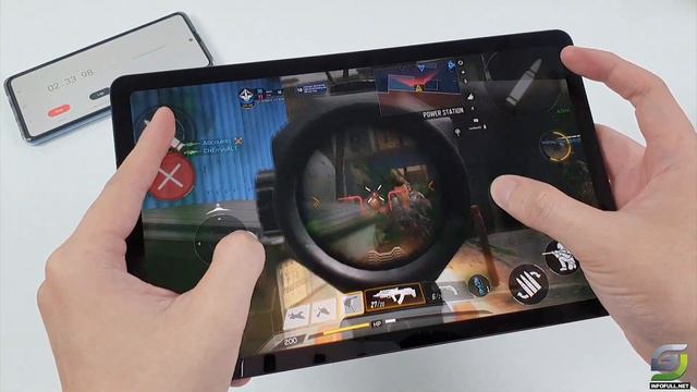 Samsung Tab S6 Lite test game Call of Duty Mobile CODM смотреть онлайн