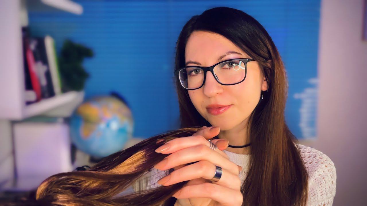 АСМР Однокурсница потрепает тебя за волосы ♀️ смотреть онлайн