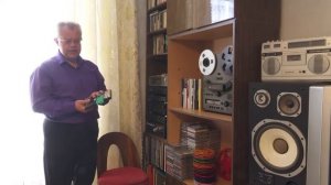 Небольшой видеообзор моей коллекции магнитофонных катушек и магнитофонов