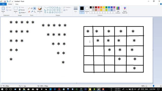 Inverted Mirrored Right Triangle || Star Pattern || Python Pattern Program || Bangla (বাংলা) смотреть онлайн
