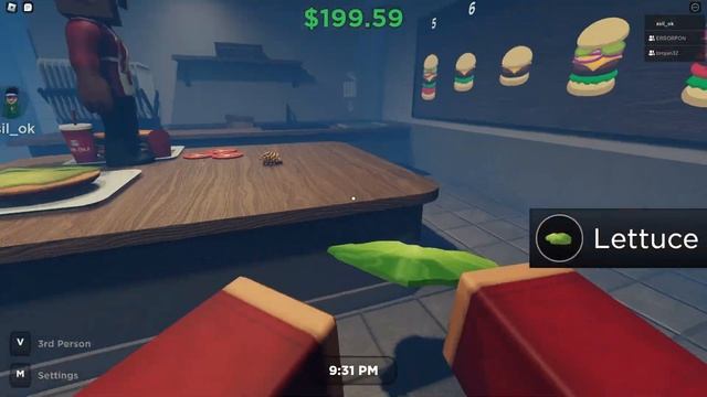 ГОТОВЛЮ БУРГЕРЫ в роблокс | Roblox смотреть онлайн
