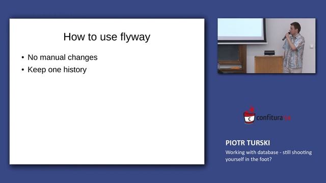 2014 - Piotr Turski - Working with database - still shooting yourself in the foot? смотреть онлайн