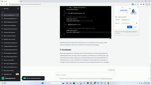 Reducing duplicate error handling code in C смотреть онлайн