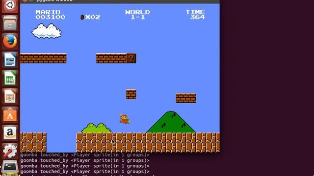 Clone of Super Mario Bros 1-1 in Python смотреть онлайн