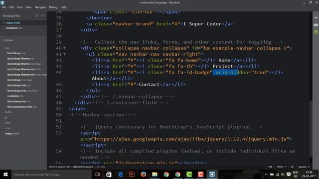 Responsive Web Design with HTML5 CSS3 Bootstrap PART 2 смотреть онлайн