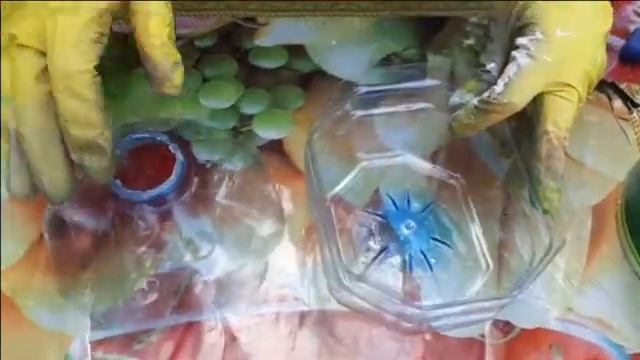 Ваза для фруктов своими руками из пластиковой бутылки. Поделки из пластиковых бутылок. Мастер-класс смотреть онлайн