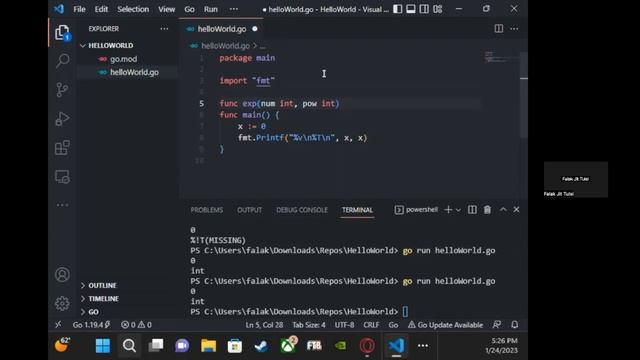 #1: Go Language | ACM Discord Bot Series (Winter 2023) смотреть онлайн