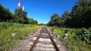 Заброшенная железная дорога в Москве \ Симоновская ветка \ Кузьминский тупик