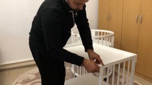 Сборка кроватки 9 в 1
