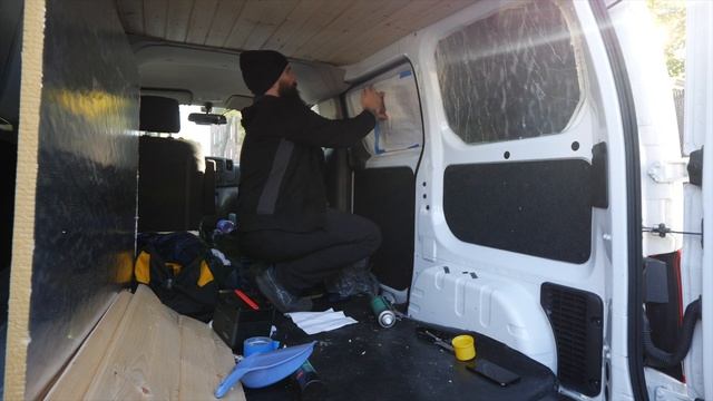 Nissan NV200 Camper Conversion | Adding The Rest Of The Wall Insulation