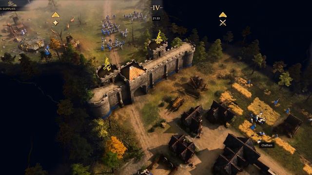 Age Of Empires IV | The Normans | The Siege of Rochester | Walkthrough | ULTRAWIDE 4K | 2022 смотреть онлайн