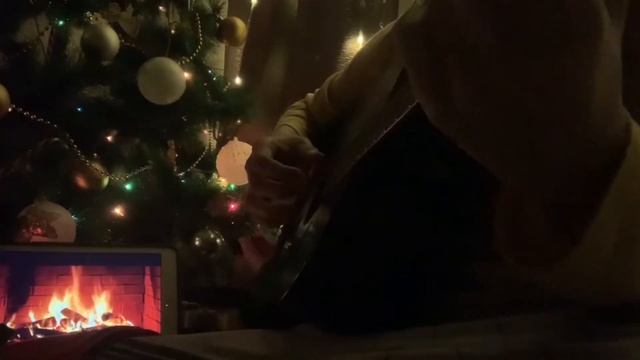 Jingle Bells on guitar | новогодняя мелодия на гитаре смотреть онлайн
