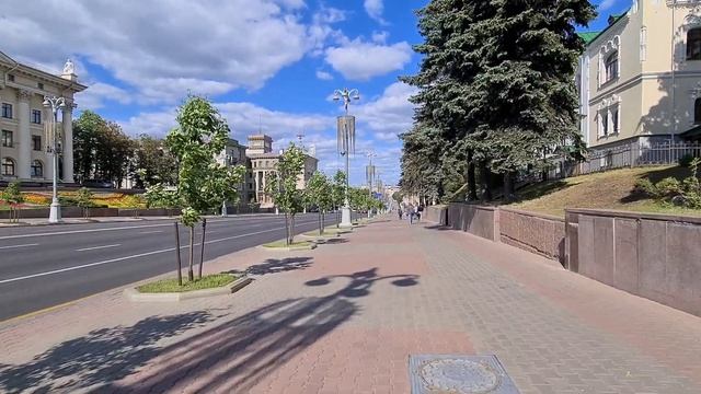 MINSK Walking along Minsk streets 2 смотреть онлайн