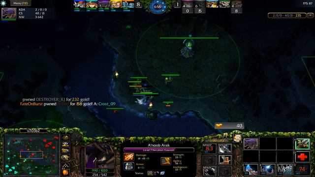 DOTA 1 NYX Nerublan Assassin Beyond GODLIKE смотреть онлайн