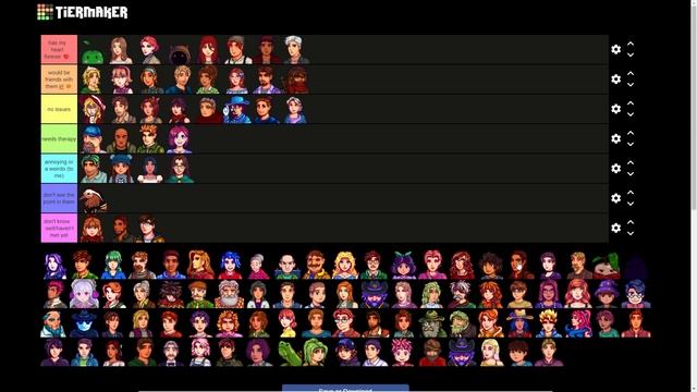 THE ULTIMATE STARDEW VALLEY TIER LIST! смотреть онлайн