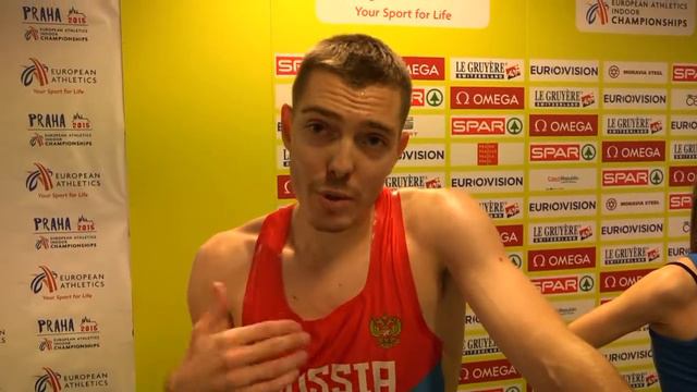 Валентин Смирнов - 1500м ФИНАЛ, Прага 2015 смотреть онлайн