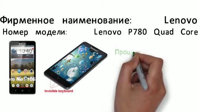 Телефон Lenovo P780 смотреть онлайн