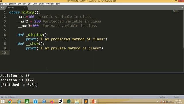 Unit 05 Data Encapsulation смотреть онлайн