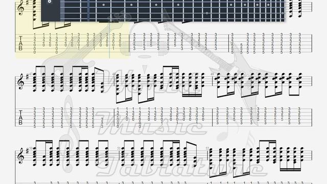 Fleetwood Mac The Chain GUITAR 1 TAB смотреть онлайн