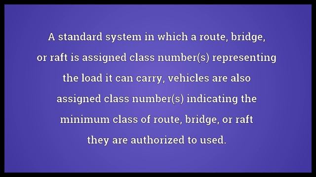 Military load class Meaning смотреть онлайн