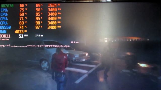 Resident Evil 2 Remake на процессоре Intel Core 2 Quad Q9550 и видеокарте Radeon HD 7870! смотреть онлайн