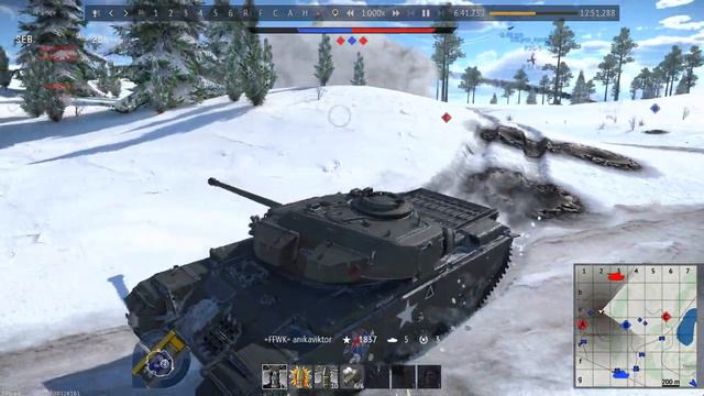 War Thunder - Centurion Mk2 смотреть онлайн