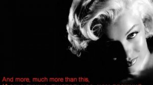 Ролик В.Тищенко (Ростов-н\Д). Мэрилин Монро и Фрэнк Синатра .wmv