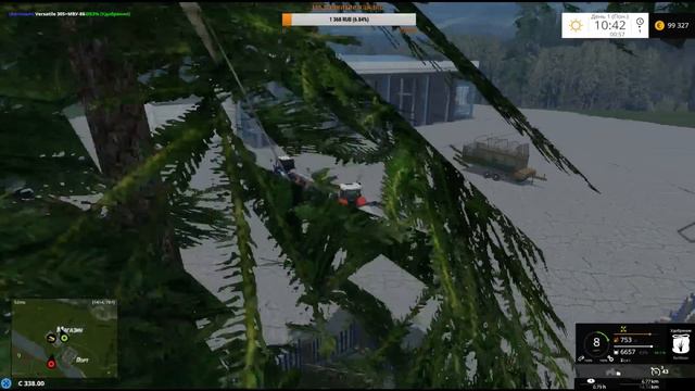 Farming Simulator 15.Карта"Высокий Берег"v2.13-я серия.Стрим-кооп. смотреть онлайн