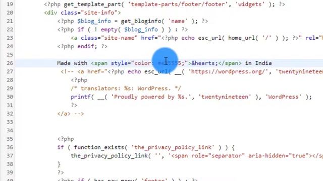 How to add 'Made with Love' to WordPress Footer (without plugin) смотреть онлайн