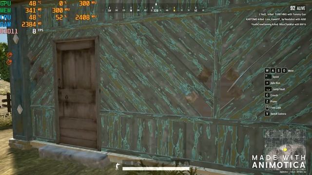 Celeron G530 RX 480 8Gb Gaming Benchmarks