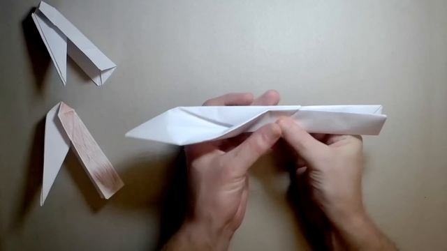 How to make a folding knife out of A4 paper смотреть онлайн