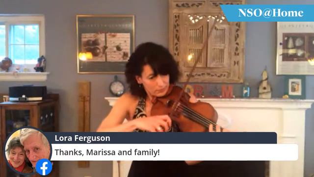 NSO @ Home LIVE • May 31 @ 7 P.m. • Marissa Regni And Family