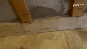 Стык пола к стене в бане-парилке!!!