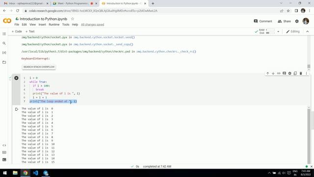 Break and Continue in Python | Python Programming 2022 | Open Knowledge Share смотреть онлайн