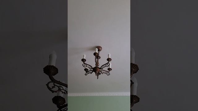 Неубиваемая бронзовая люстра заката СССР... смотреть онлайн