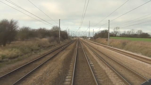London Kings Cross to York-on board an INTERCITY 225 смотреть онлайн