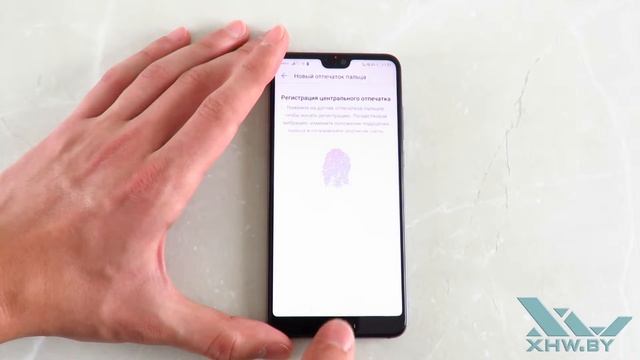 Сканер отпечатков в Huawei P20 Lite (XHW.BY) смотреть онлайн