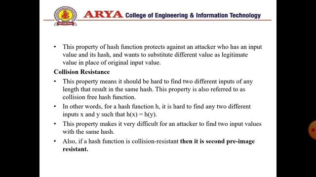 ISS - Unit-4 - Simple Hash Functions By - Er. Archana Sharma смотреть онлайн