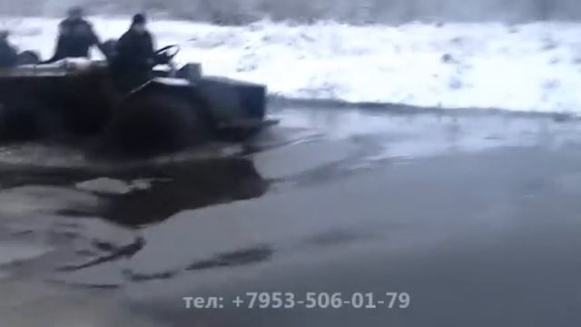 Вологодский вездеход по воде. смотреть онлайн