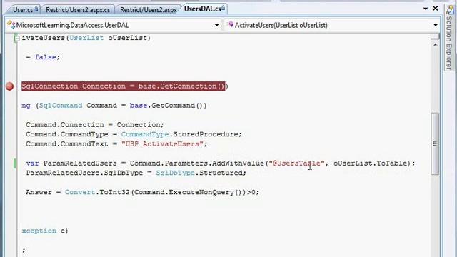 SQL Server 2008 - Table Data Type смотреть онлайн