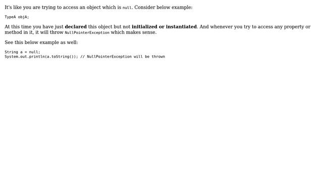 What is a NullPointerException, and how do I fix it? (12 Solutions!!) смотреть онлайн