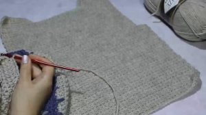 Пуловер для мальчика крючком. Вяжем простой пуловер с втачным рукавом.