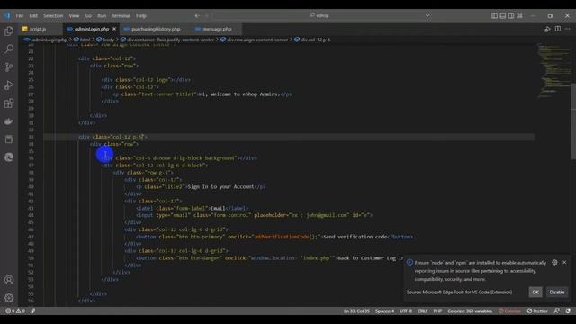 Design a responsive admin panel page using HTML, CSS, Bootstrap and JavaScript смотреть онлайн