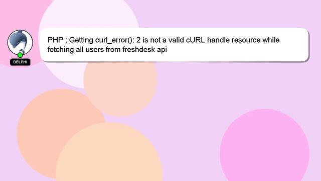 PHP : Getting curl_error(): 2 is not a valid cURL handle resource while fetching all users from fre смотреть онлайн