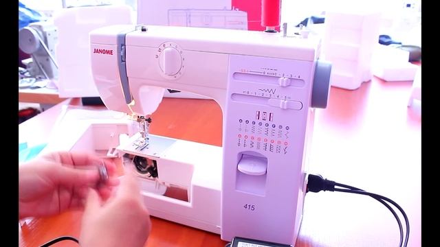 Janome 415 [обзор швейной техники] смотреть онлайн