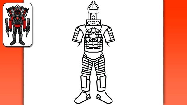 HOW TO DRAW NEW TITAN SPEAKERMAN UPGRADED | Skibidi Toilet Multiverse - Easy Step by Step Drawing смотреть онлайн