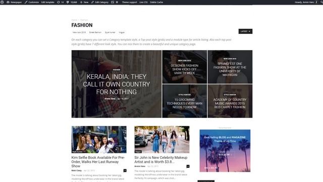 Newspaper 9 WordPress Theme - Creating WordPress Category Pages on the Frontend смотреть онлайн