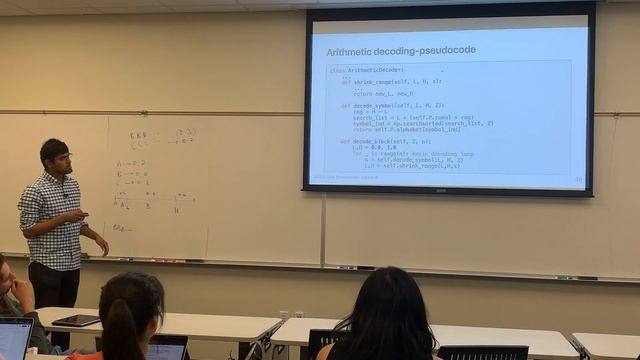 Arithmetic Coding - EE 274, Data Compression, L6 смотреть онлайн